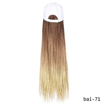 Baseball Cap Braided Wig - LightsBetter